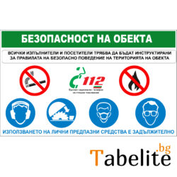 Безопасност на обекта